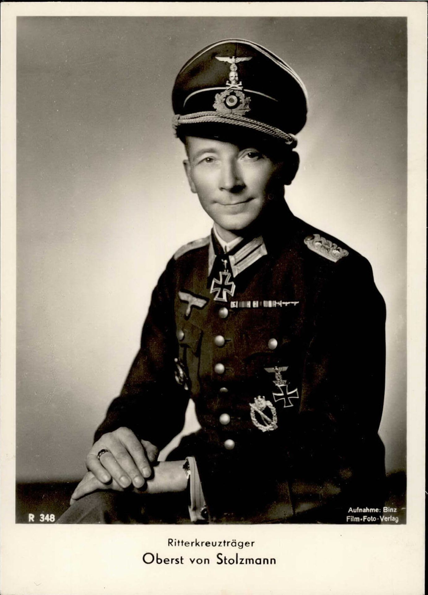 Ritterkreuzträger Stoltzmann, Joachim von Oberst I-II