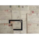 Adel Baden 5x Korrespondenz Großherzog von Baden R-Briefe Einschreiben von der Insel Mainau