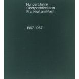 Postgeschichte Buch Hundert Jahre Oberpostdirektion Frankt am Main 1867-1967, 178 S. II