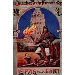 LEIPZIG - 18. DEUTSCHER REICHS-FEUERWEHRTAG 1913 I