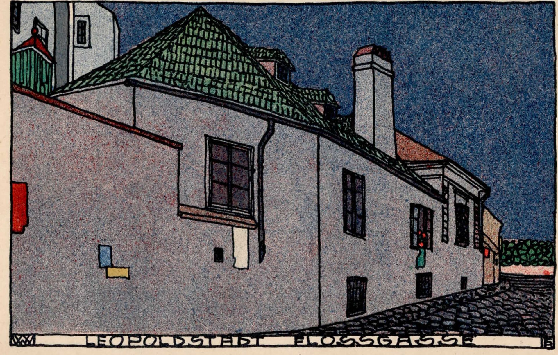 Wiener Werkstätte 24 Hoppe, Emil Leopoldstadt Flossgasse I-II