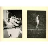 Erotik Kleines Album mit 58 kleinformatigen Fotos