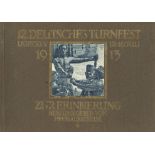 Turnen Bilderalbum vom 12. Deutschen Turnfest in Leipzig vom 12.-16. Juli 1913, Verlag Schick und