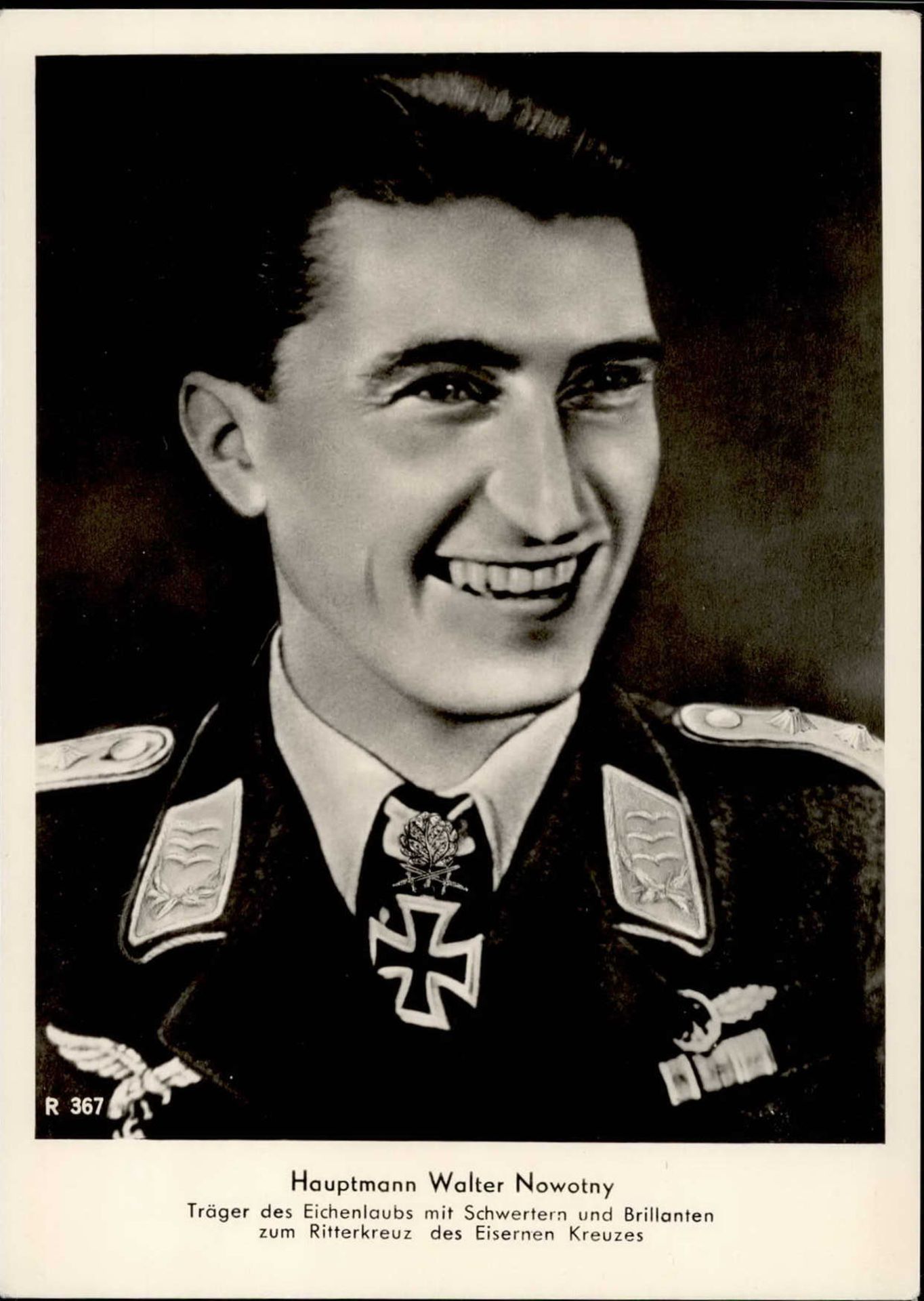 Ritterkreuzträger Nowotny, Walter Hauptmann I-II