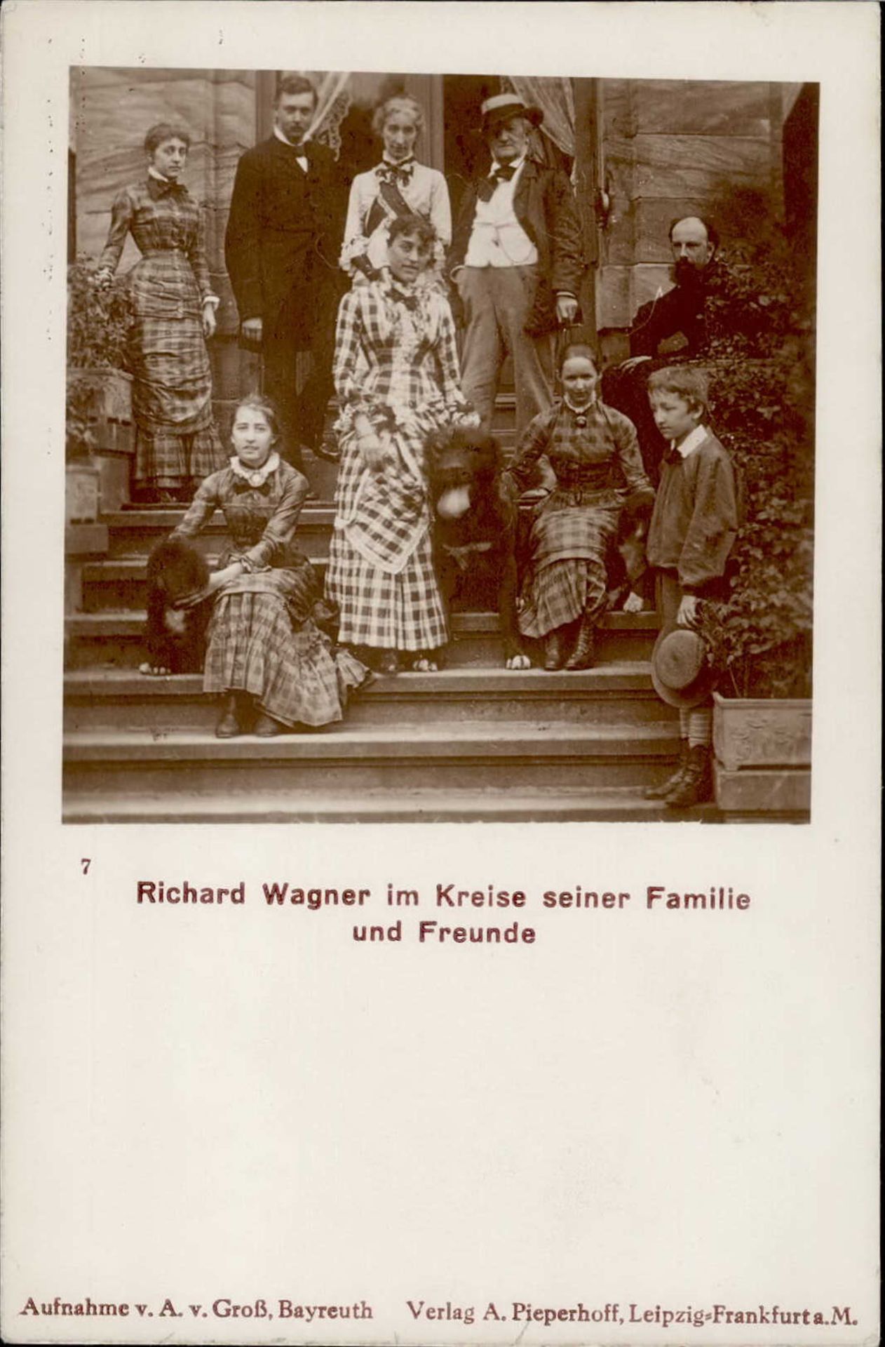 Persönlichkeiten Wagner, Richard im Kreise seiner Familie I-II