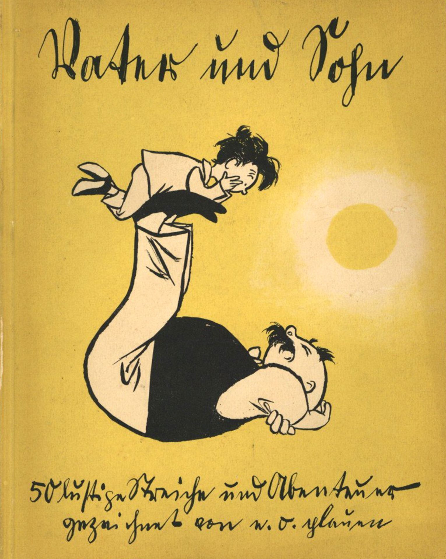 Comics (Buch) Vater und Sohn 50 lustige Streiche und Abenteuer 1935, Verlag Ullstein Berlin, nur