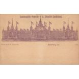 Vorläufer 1889 Hamburg Gewerbe- und Industrieausstellung II (kl. Einriss, kl. Eckfehler)