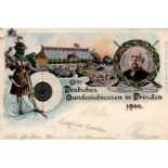 Schützenfest Dresden Deutsches Bundesschiessen 1900 II (fleckig)