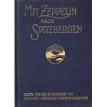Buch Zeppelin Mit Zeppelin nach Spitzbergen mit einem Vorwort S.K.H. des Prinzen Heinrich von