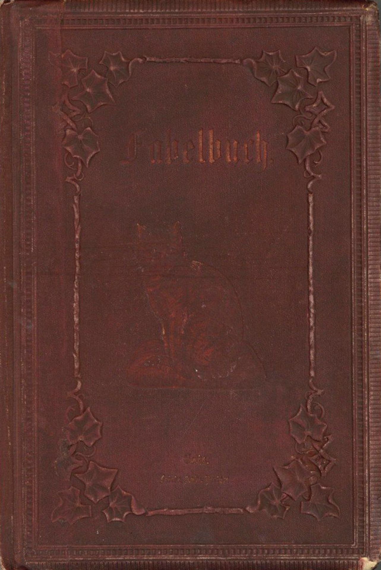 Kinderbuch Fünfzig Fabeln für Kinder von Hey, Wilhelm und Bildern von Spechter, Otto 1920, Verlag