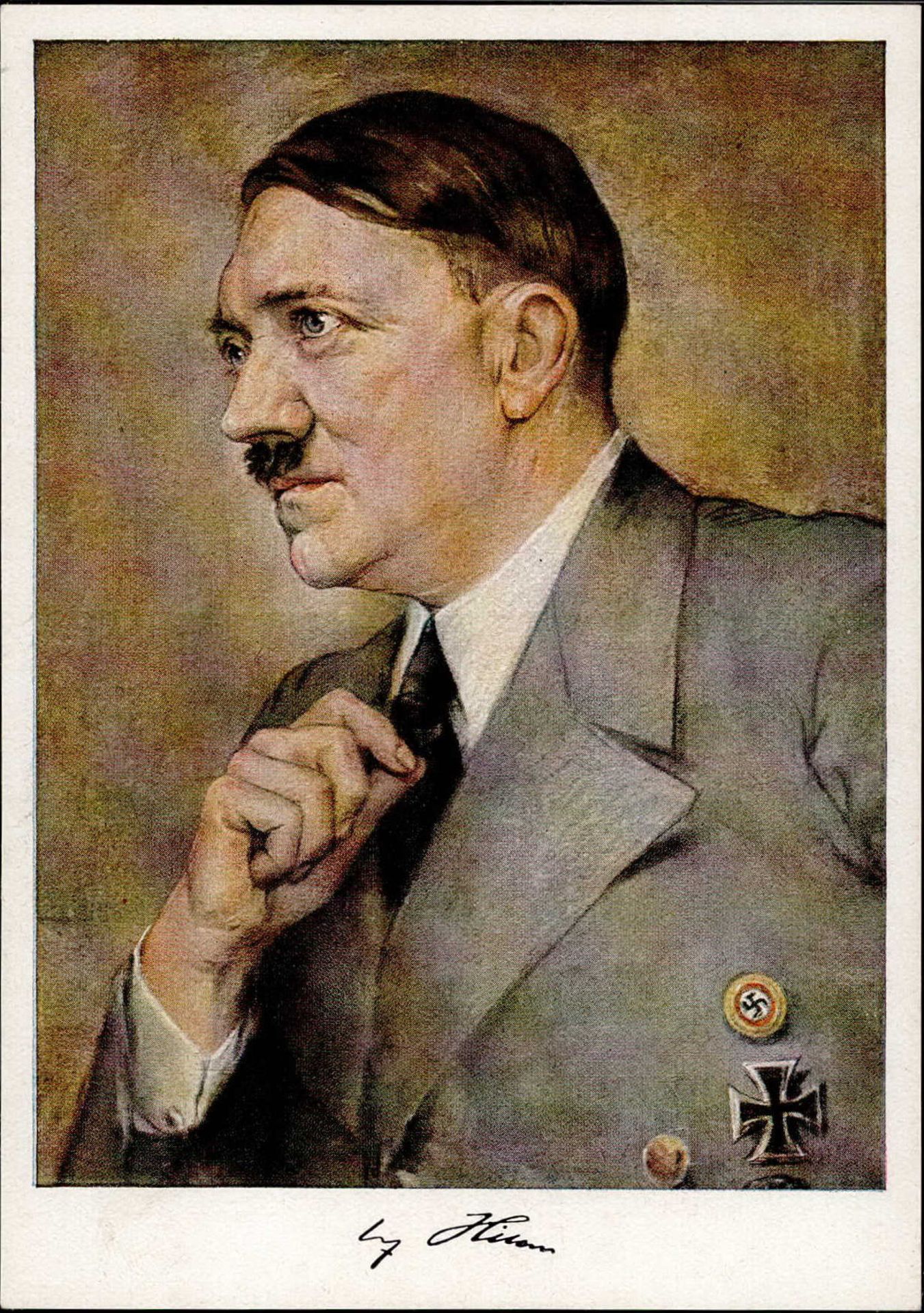 Hitler Portrait II (RS Oberflächenschaden)