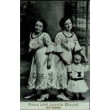 Zirkus Siamesische Zwillinge Rosa und Josefa II- (Mittelbug)