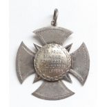 Schützen Heilsberg 27. prov. Bundesschießen 1933 Medaille silber ca. 45 mm Durchm. I-II
