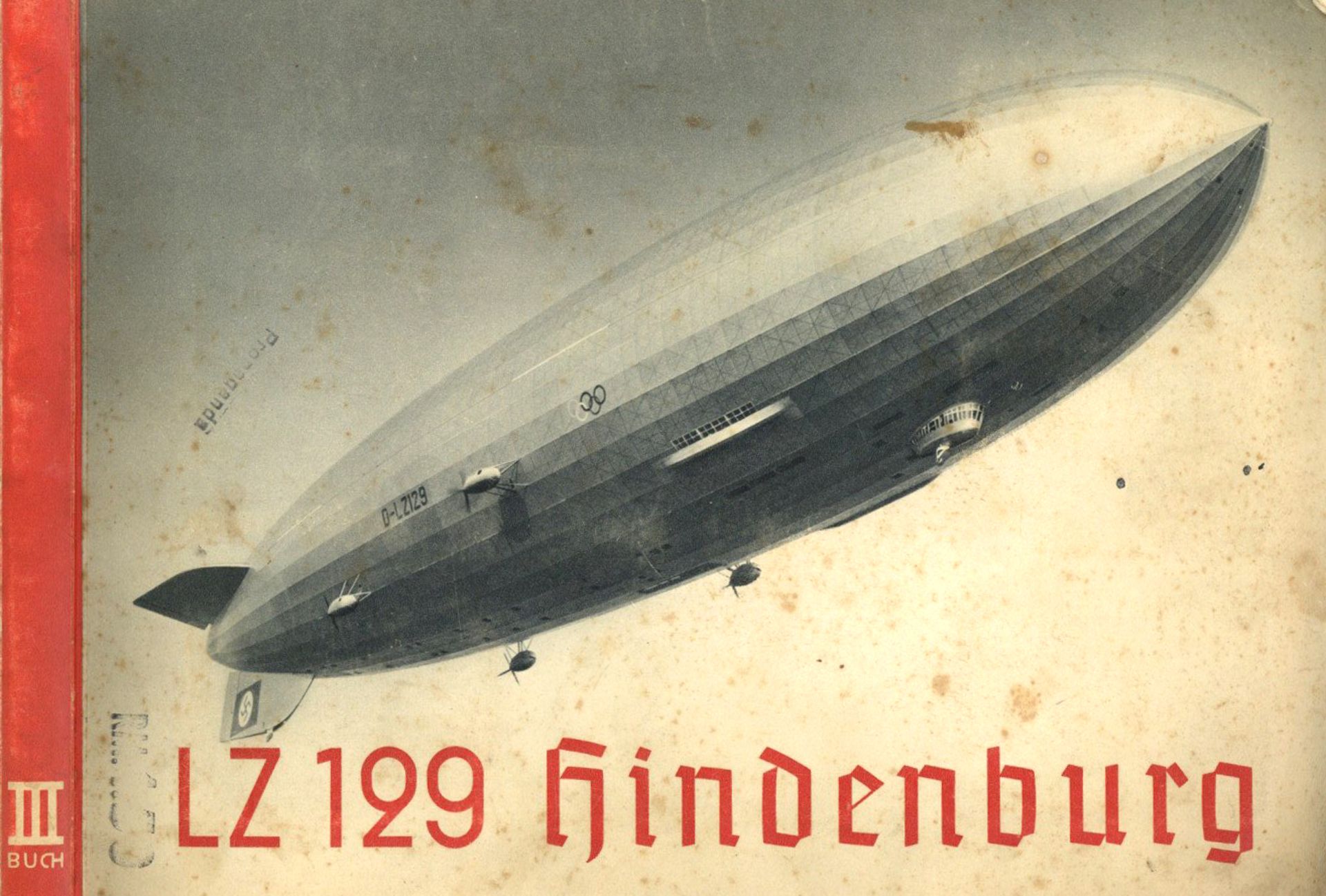 Zeppelin Sammelbild-Album LZ 129 Hindenburg III. Buch, komplett mit 155 Bildern, sehr selten! II