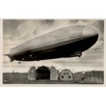 Zeppelin Friedrichshafen a. B. Luftschiff Graf Zeppelin vor dem ersten Start 1926 I-II