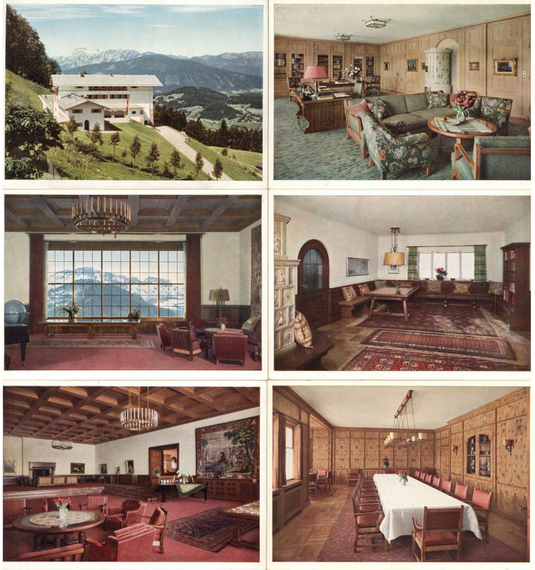Obersalzberg Haus Wachenfeld Lot mit 6 Ansichtskarten