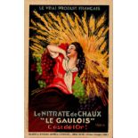 Werbung Paris Le Nitrate de Chaux Le Gaulois I-II