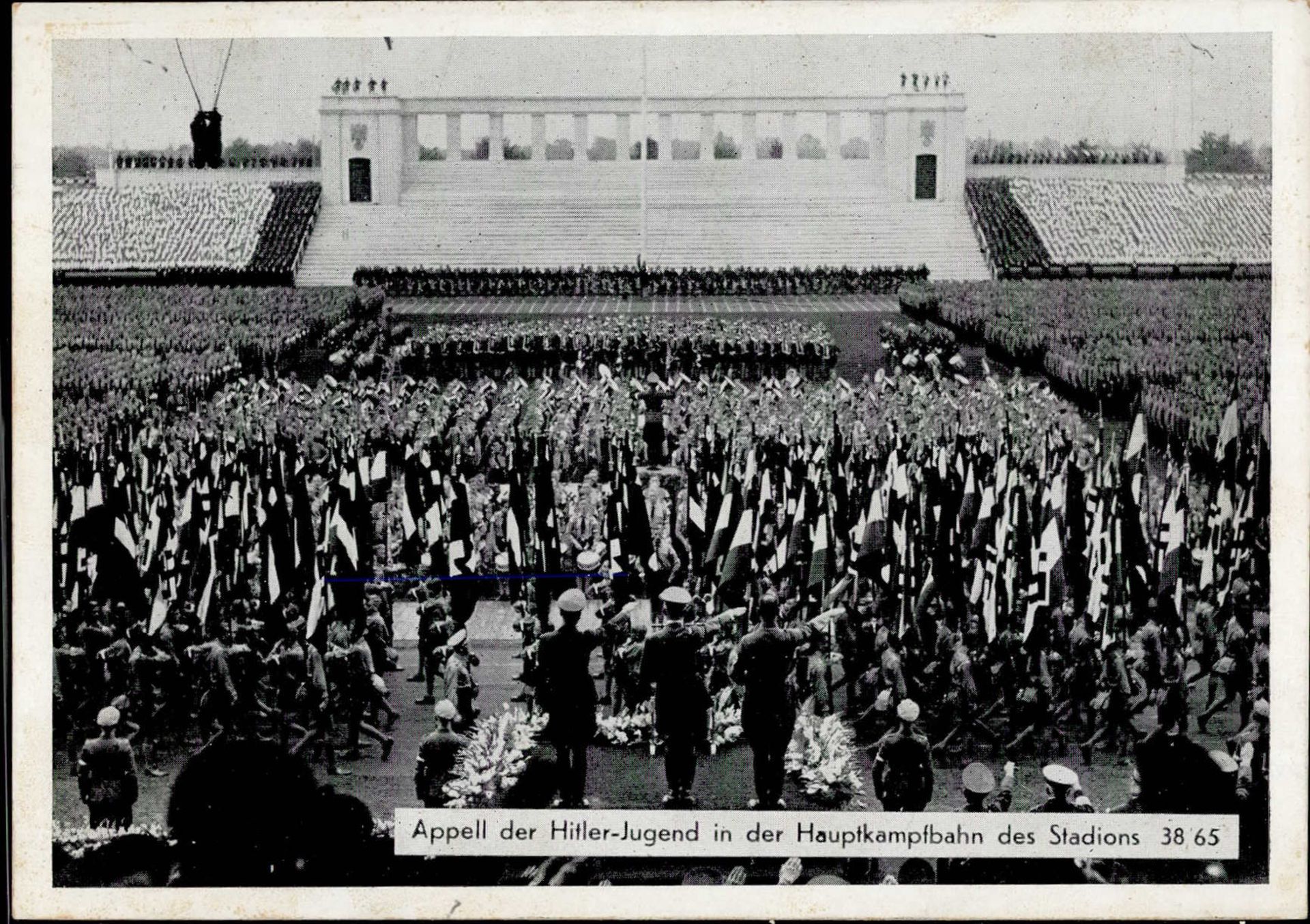 REICHSPARTEITAG NÜRNBERG 1938 WK II - Intra 38/65 Appell der HITLER-JUGEND I
