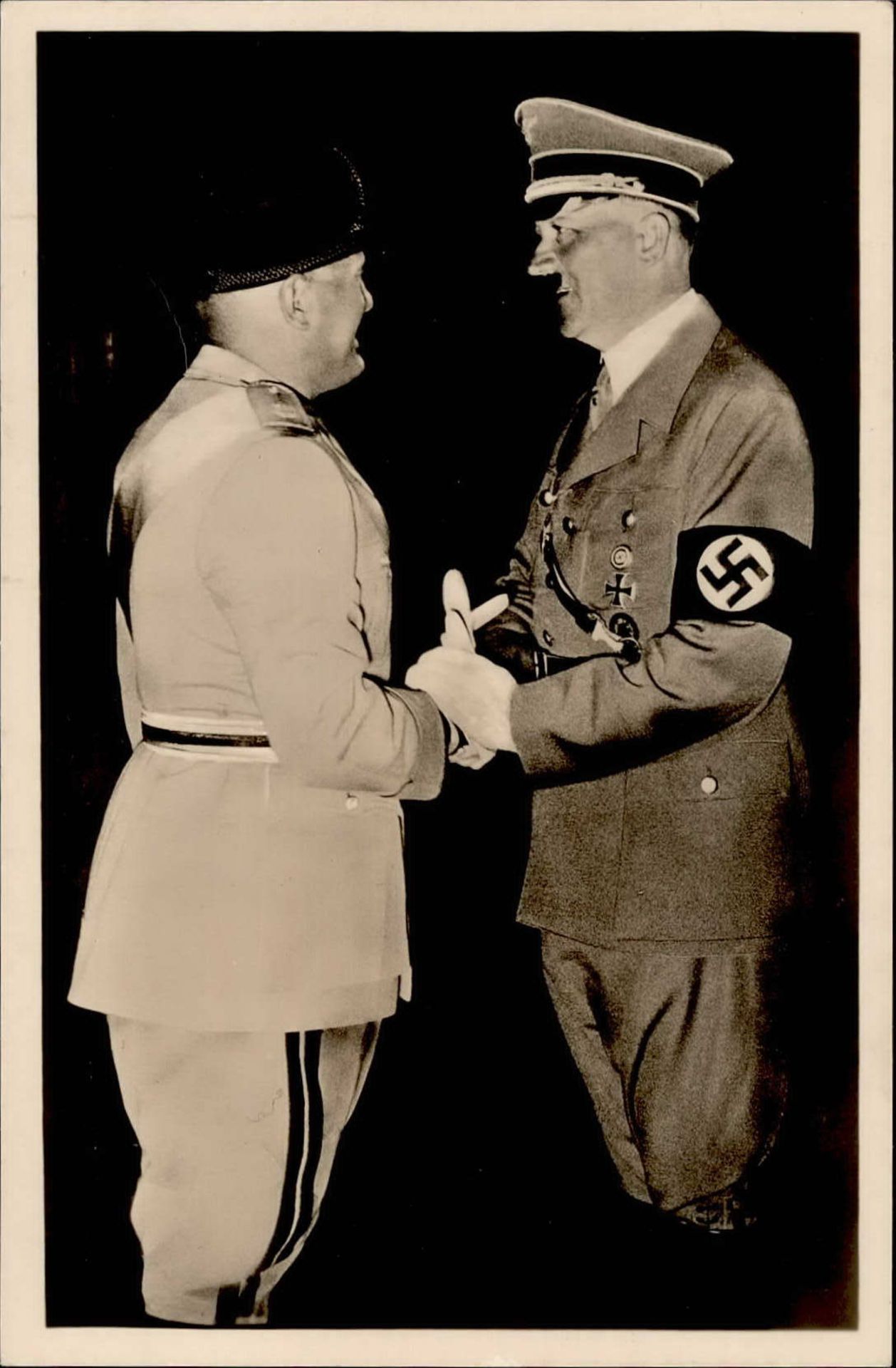Mussolini und Hitler PH M23 S-o I-II