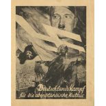 Judaika Heft Deutschlands Kampf für die abendländische Kultur von Jamrowski, Otto um 1933, 32 S. II
