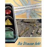 Sammelbild-Album Die Strasse lebt von Nestle, Peter, Cailler und Kohler 1959, komplett 101 S. II