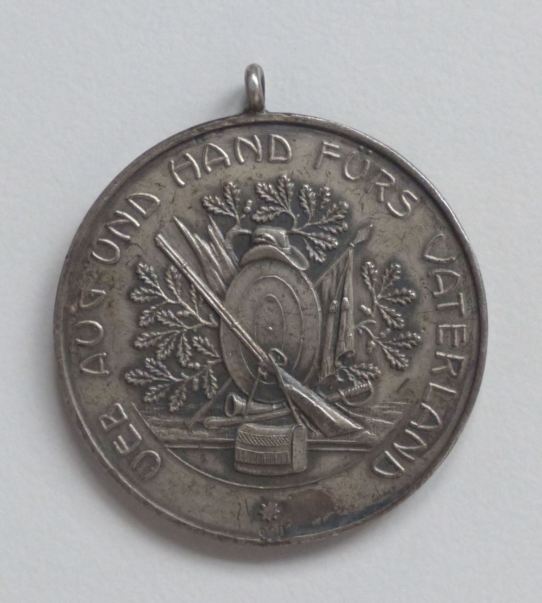 Schützen Estebrügge Medaille 1912, 300 Jahre Schützenguilde 30 mm Durchm. II