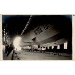 Zeppelin Frankfurt / Main Zeppelin Viktoria Luise in der Luftschiffhalle I-II