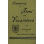 Fahrrad Tourenbuch von Tirol und Vorarlberg 1895 vom Tiroler Radfahrer-Verband, 115 S. II