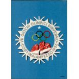 Olympiade Winterspiele Cortina 1956 mit Luftpost 1955 I-II