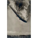 Zeppelin Marine Luftschiff L.II Zerstörung am 17. Okt. 1913 I-II