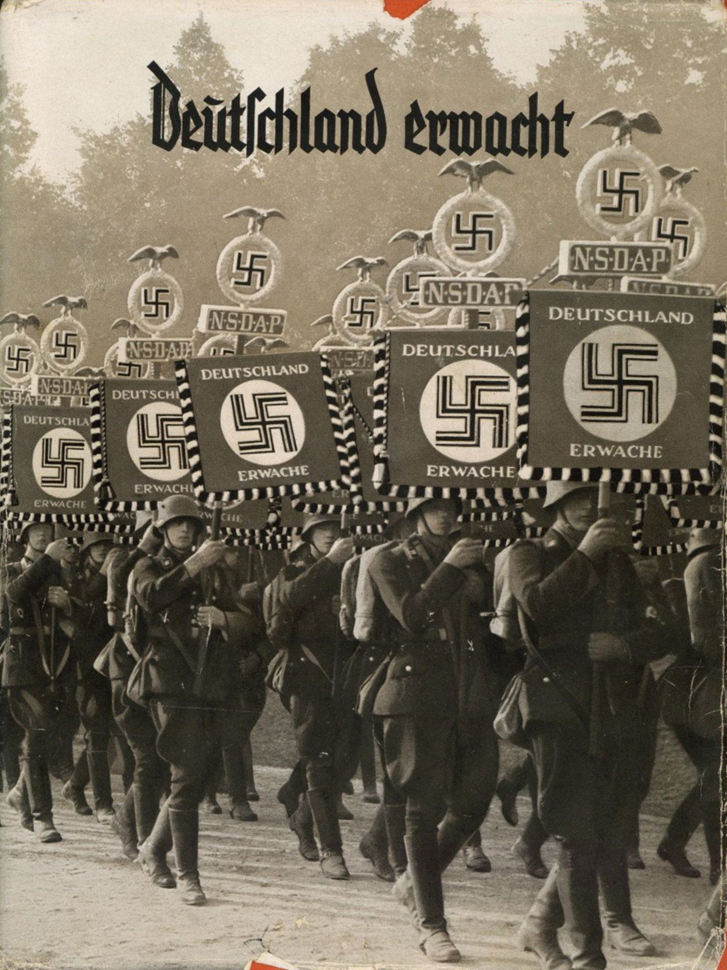 Sammelbild-Album Deutschland erwacht Werden, Kampf und Sieg der NSDAP, Hrsg. Cigaretten-Bilderdienst