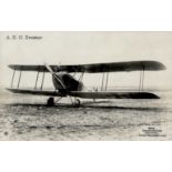 Sanke Flugzeug 1046 A.E.G. Zweisitzer I-II