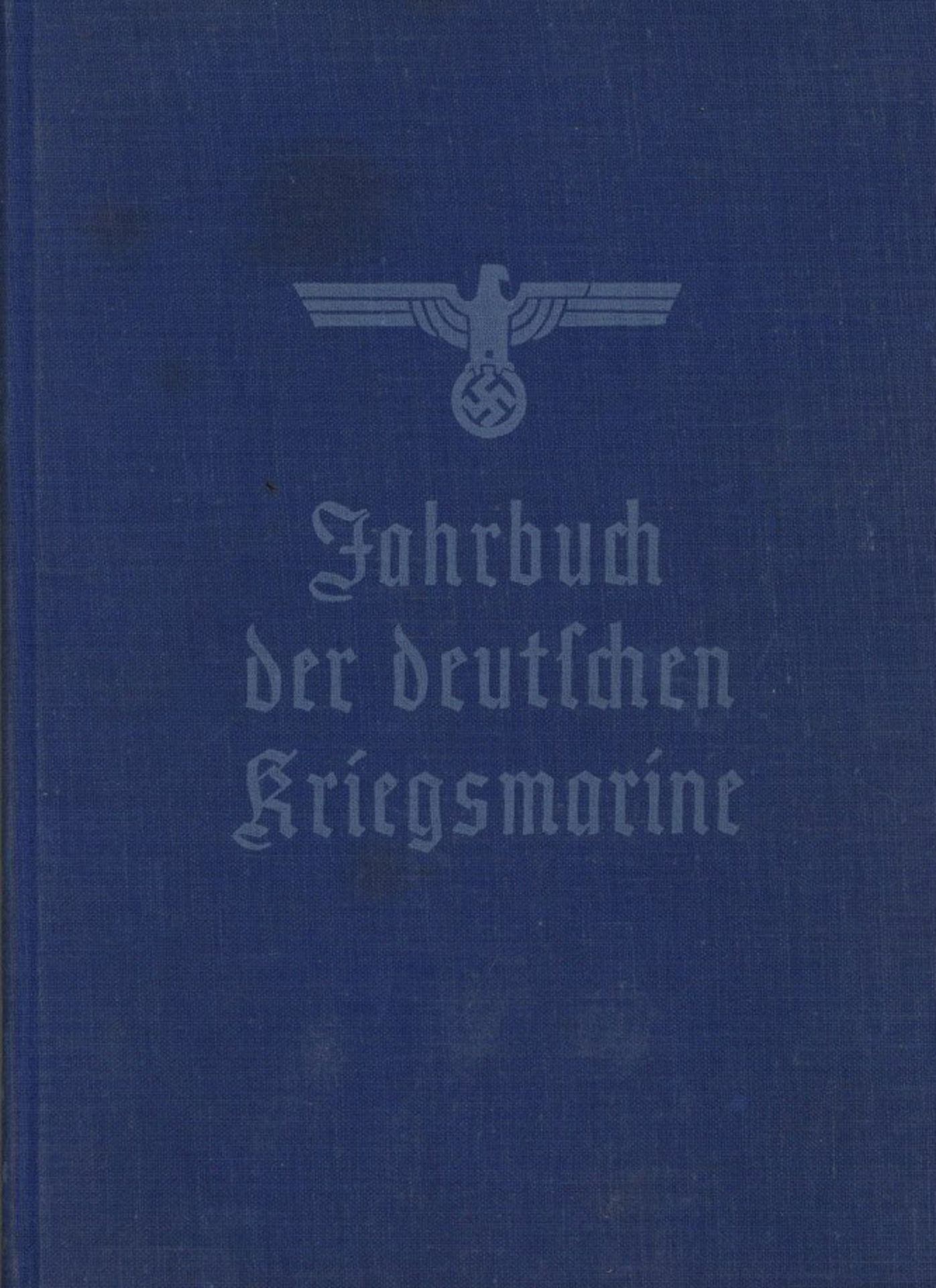 Buch WK II Jahrbuch der deutschen Kriegsmarine 1937 hrsg. von Konteradmiral Gadow Verlag von