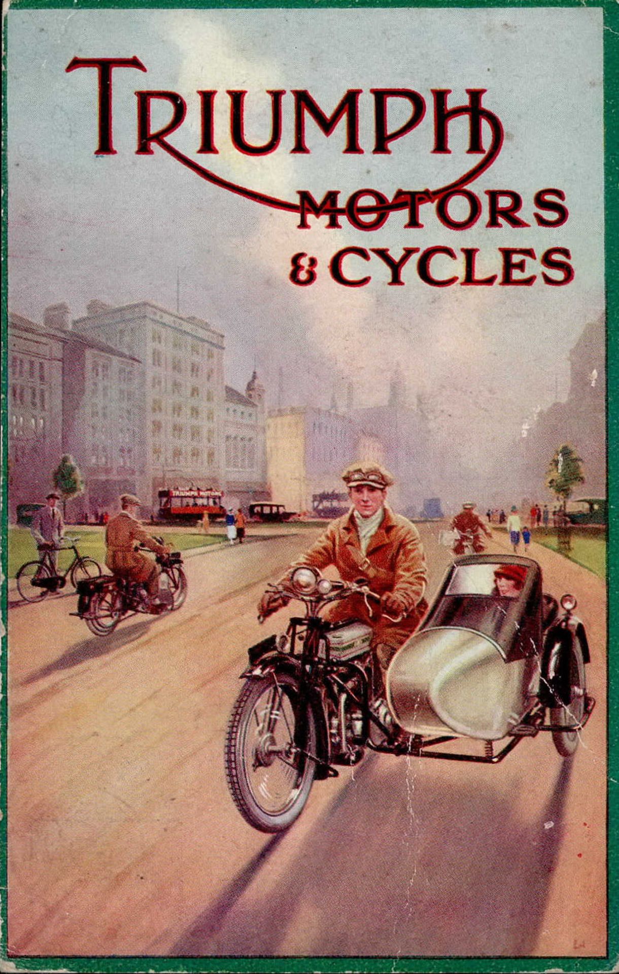 Motorrad Triumph Motors u. Cycles II (Buge)