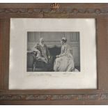Adel Baden Großherzog Friedrich mit Gemahlin Luise Zur Erinnerung an die goldenen Hochzeit 1906