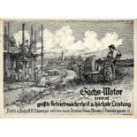 Werbung Schweinfurt Fichtel u. Sachs Sachs-Motor sign. Craemer, Hans I-II