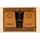 Kunstausstellung Berlin 1914 sign. Looschen, Hans I-II