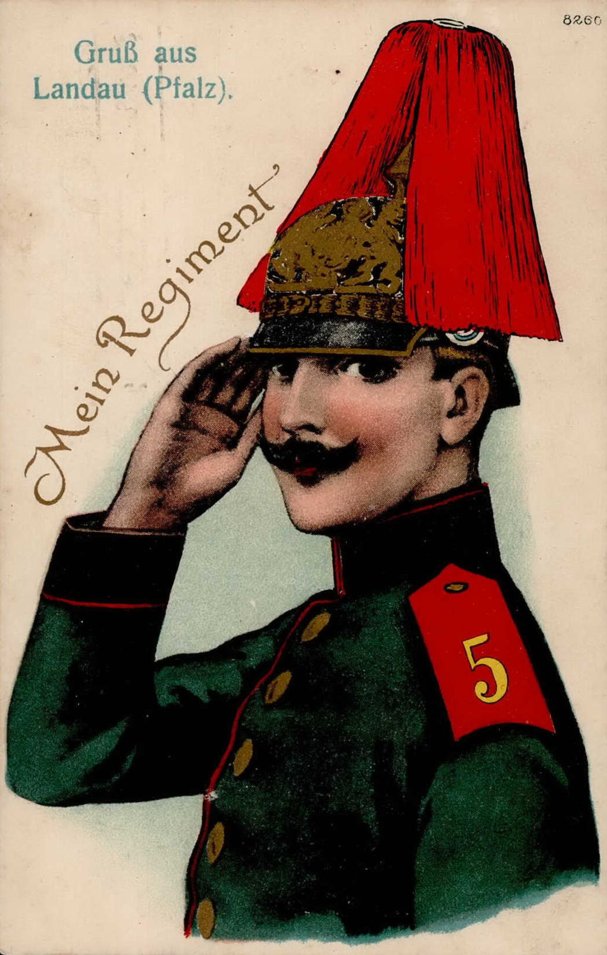 Regiment Landau Königlich Bayerisches 5. Feldartillerie-Regiment König Alfons XIII. von Spanien I-