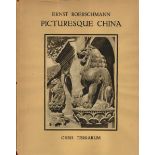 Kolonien China Buch Picturesque China Architektur u. Landschaft Hrsg. Boerschmann, Ernst Atlantis-
