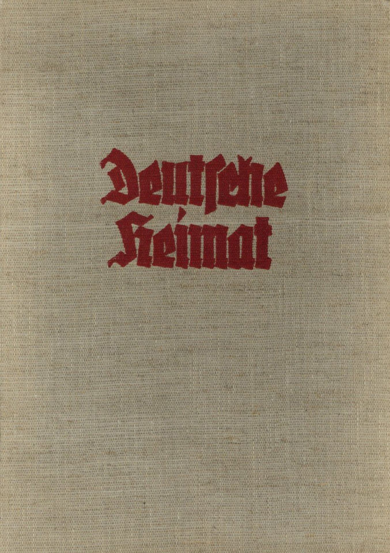 Sammelbild-Album Deutsche Heimat, Zigarettenfabrik Yramos Dresden 1937, komplett auf 65 S. II