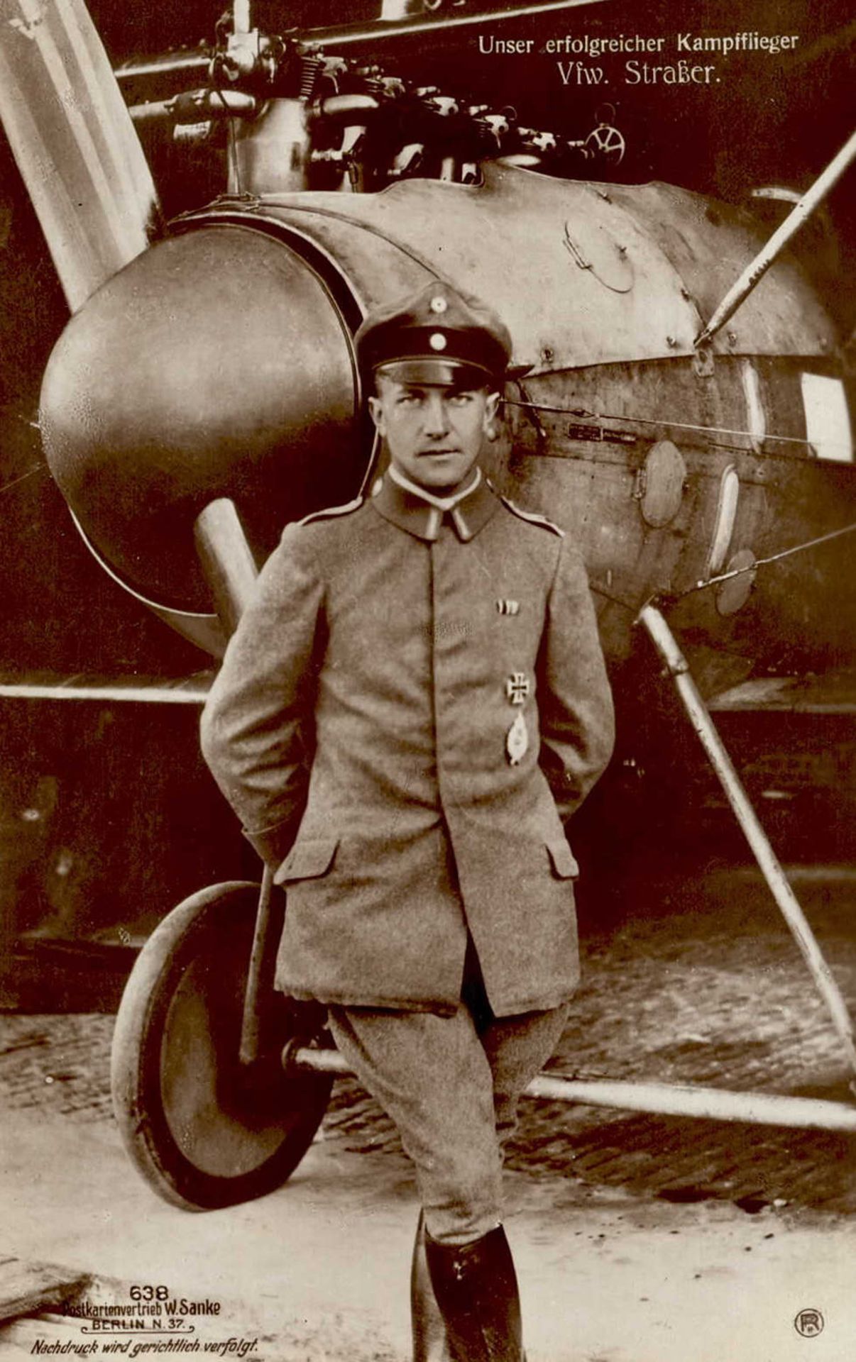 Sanke Piloten 638 Straßer Viw. I-II