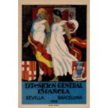 Ausstellung Barcelona Expsicion General Espanola 1929 I-II
