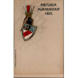 Studentika Münnerstadt Abituria 1920 I-II