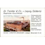 AK-Geschichte Leipzig-Stötteritz Dr. Trenkler u. Co. Werbe-Karte I-II