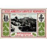 Sport Nürnberg I. Südd. Arbeiter-Turnfest 1912 I-II