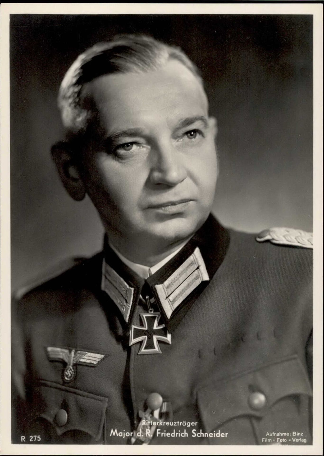 Ritterkreuzträger Schneider, Friedrich Major I-II