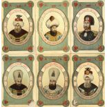 Adel Ausland 6er-Serie Osmanisches Reich Türkei von Fruchtermann, Max Constantinole I-II