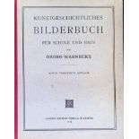 Buch Kunstgeschichtliches Bilderbuch für Schule und Haus von Warnecke, Georg 1914, Verlag Kröner