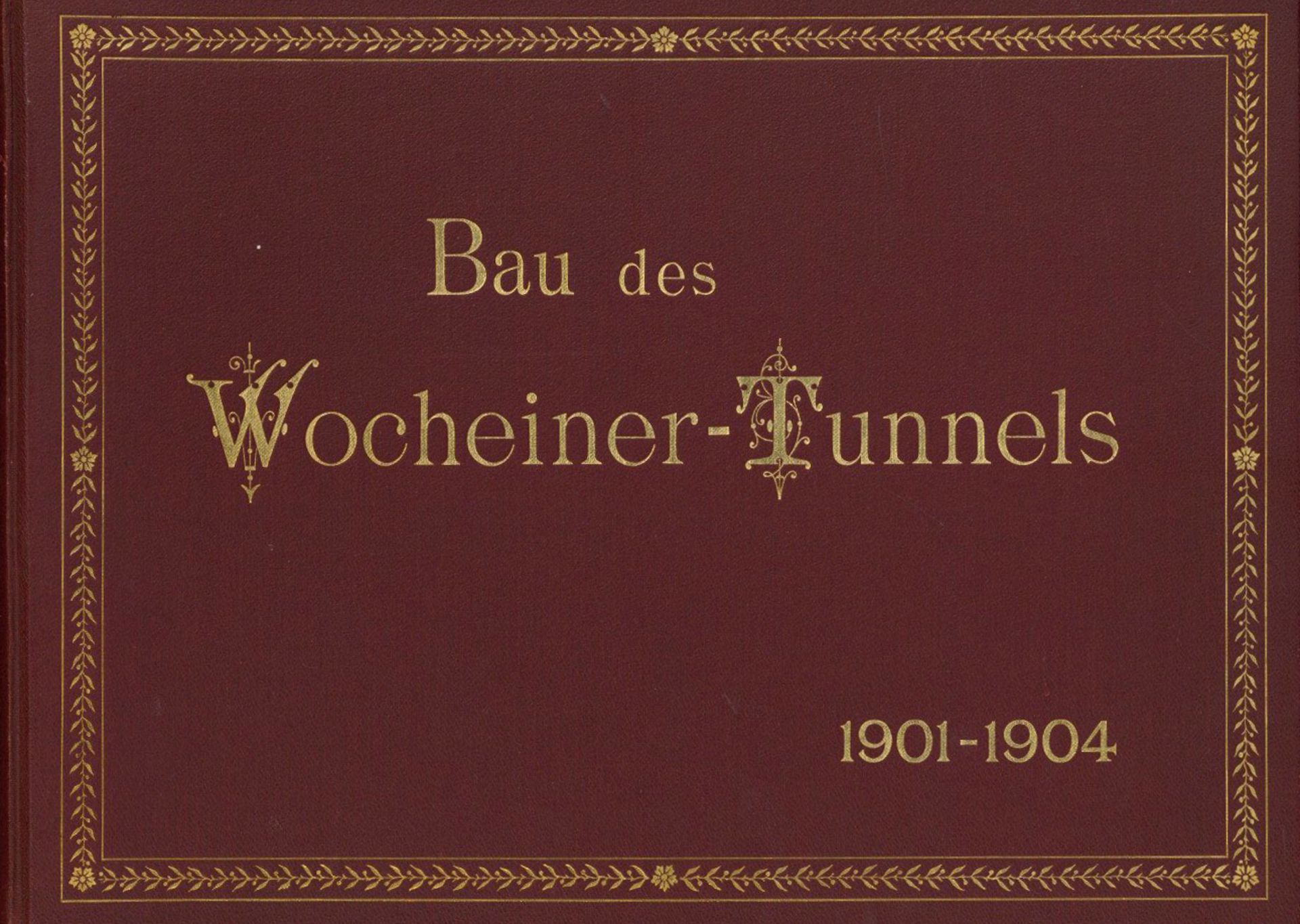 Architektur Buch Bau des Wocheiner Tunnels 1901-1904 von Photogr. Beer, Alois Klagenfurt, 34