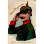 Regiment Konstanz 6. Bad. Inf. Rgt. Nr. 114 Kaiser Friedrich III I-II